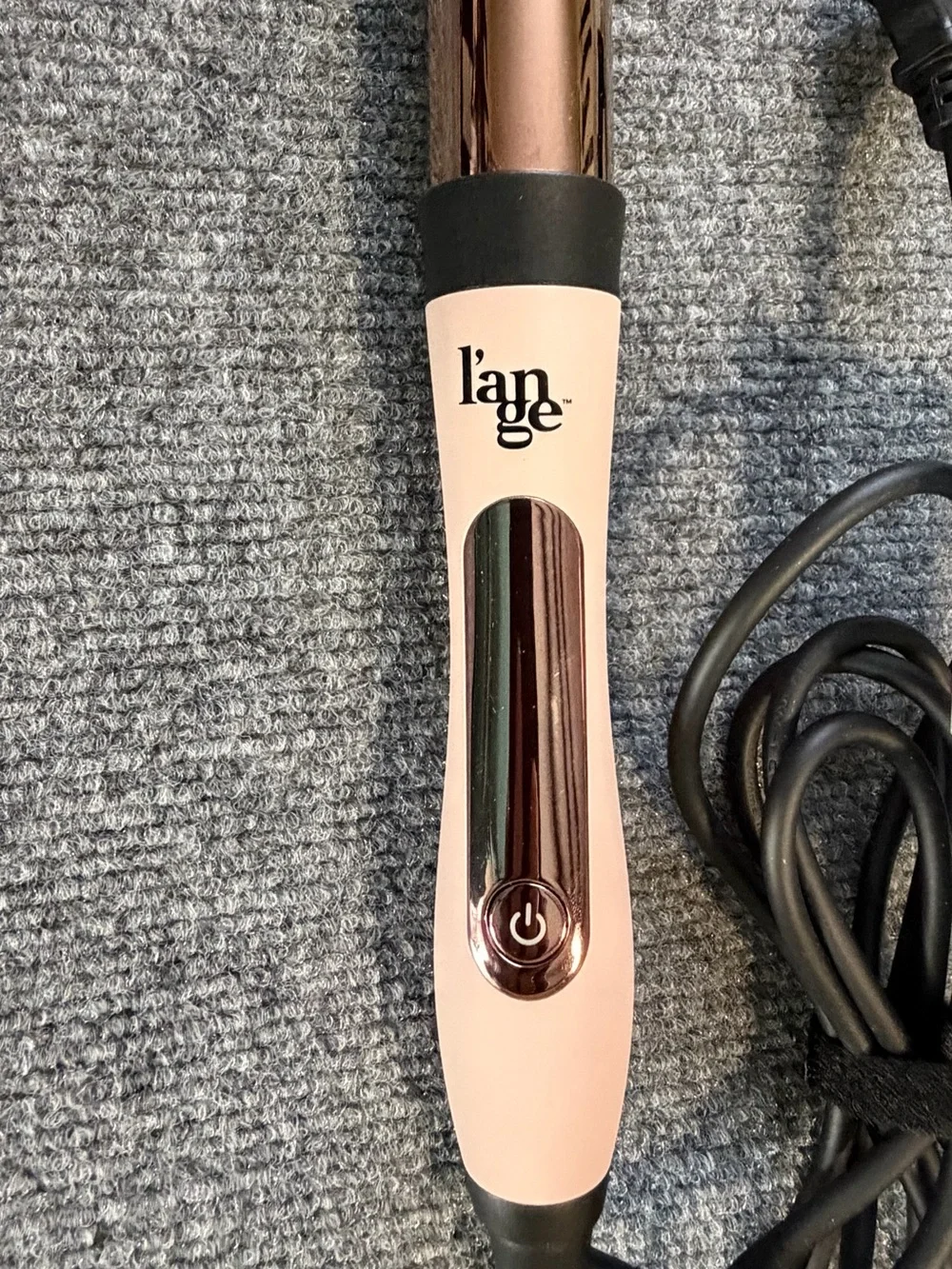 L’ange Le Curl Titanium Curling Wand HT0266 1.25” 32mm Rose Gold Pink Tested